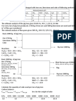 Materials Balance - PI