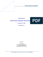 Radar System Components and System Design