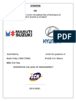 SYNOPSIS On Maruti & Hyundai