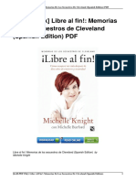 (KWH - Ebook) Libre Fin Memorias Secuestros Cleveland