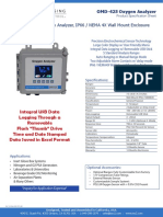 OMD-425 O2 Analyzer