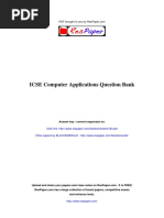 1 ResPaper - ICSE - Computer - Applications - Question - Bank