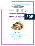 PROYECTO - CIENCIAS Jabon de Avena 25 de Julio