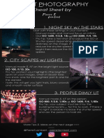 Pierres Night Photography Cheat Sheet 2020