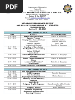 MPRE Training Matrix