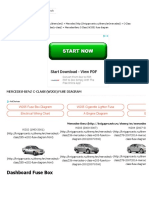 Mercedes-Benz C-Class (W205) Fuse Diagram Fuse Diagram PDF