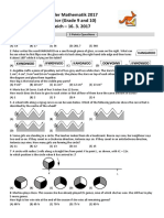 KMC Pastpapers 2017