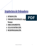 Arquitectura de Ordenadores