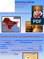 The Mauryan Empire - School