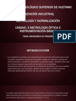 Metrología Óptica e Instrumentación Básica