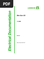 Electrical Documentation - Table of Contents - Structure