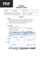 JOBSHEET Excel Selasa 19 Maret 2019