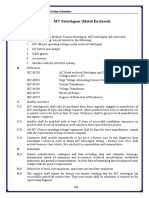 MV Switchgear Specification