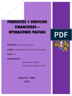 Operaciones Pasivas