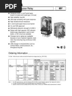 Omron-MY2N 220 240VAC (S) - Datasheet