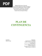 Plan de Contigencia