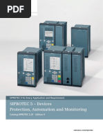 Catalog SIPROTEC 5 Protection PDF