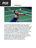 Badminton