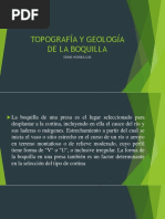 Topografía y Geología de La Boquilla