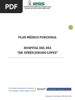 Plan Médico-Funcional Iess Hospital Del Dia Efren Jurado PDF