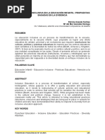 Dialnet LaEducacionInclusivaEnLaEducacionInfantil 5247176 PDF