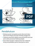 Kelainan Presentasi Dan Posisi