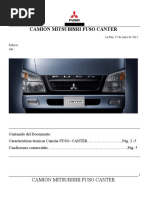 Especificaciones Tecnicas Mitsubishi FUSO PDF