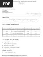 BBA Resume 1 PDF