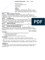 Ec8691 Microprocessors and Microcontrollers L T P C 3 0 0 3