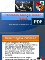 Pancasila Sebagai Dasar Negara