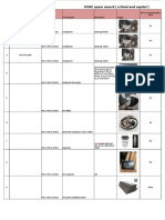HVAC Spare Record
