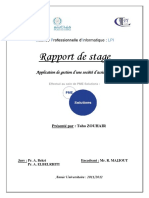 Rapport de Stage FSM WATMAN