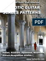 40 Exotic Guitar Scales Patterns PDF