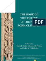 THE BOOK OF THE TWELVE and THE NEW FORM PDF