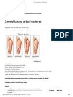 Generalidades de Las Fracturas