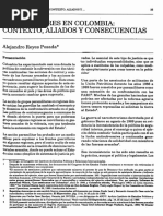 Paramilitares en Colombia. Contexto, Aliados y Consecuencias PDF