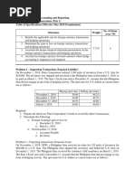 Accounting For Foreign Currency Transactions