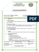 COT - Math - Grade 1 - Q4