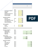 Capital Budgeting Sample EMPTY