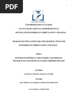 Estudio Económico Y Financiero Caso Remax Franquicias Ciudad de Guayaquil Período 2015-2017 - Joh