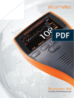 Elcometer 456 Coating Thickness Gauge - Datasheet