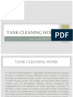 Tank Cleaning Work