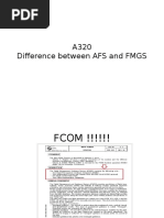 Difference Between AFS and FMGS