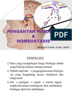 Pengantar Fisiologi, Homeostasis, & Dasar Biolistrik