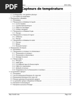 CIRA2 - 5) Capteurs de Temperature PDF