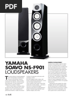 Yamaha Soavo ns-f901 Speakers Review Test Lores