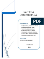 Factura Conformada