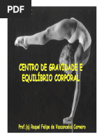 Centro de Gravidade e Equilibrio Corporal