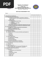 Mid Year Evaluation Tool