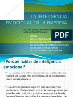 Inteligencia Emocional en La Empresa